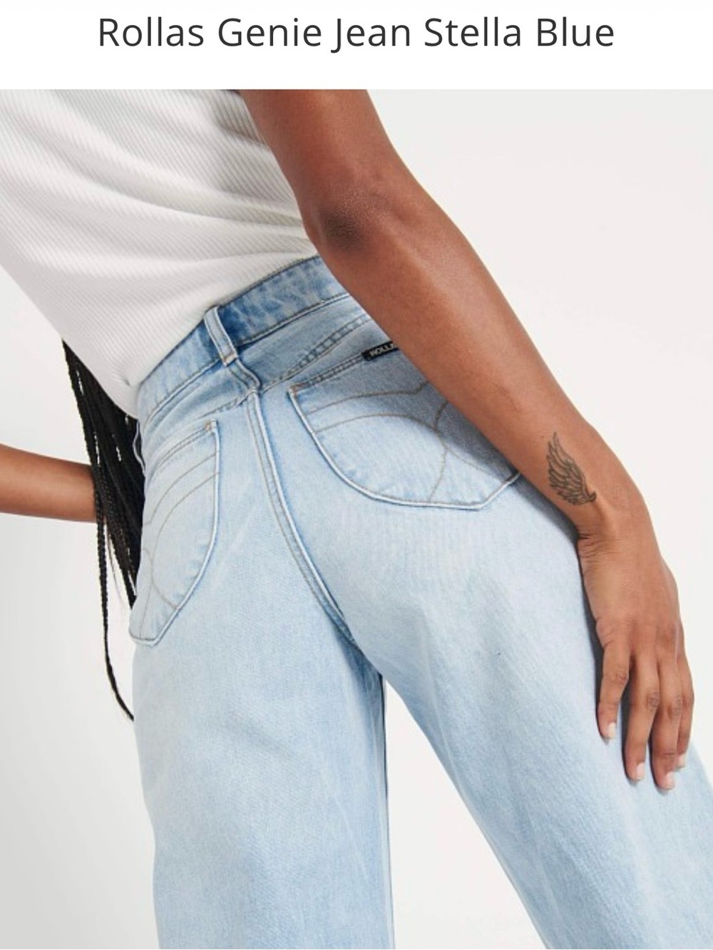 ROLLA'S Light Blue High-Rise Genie Jeans